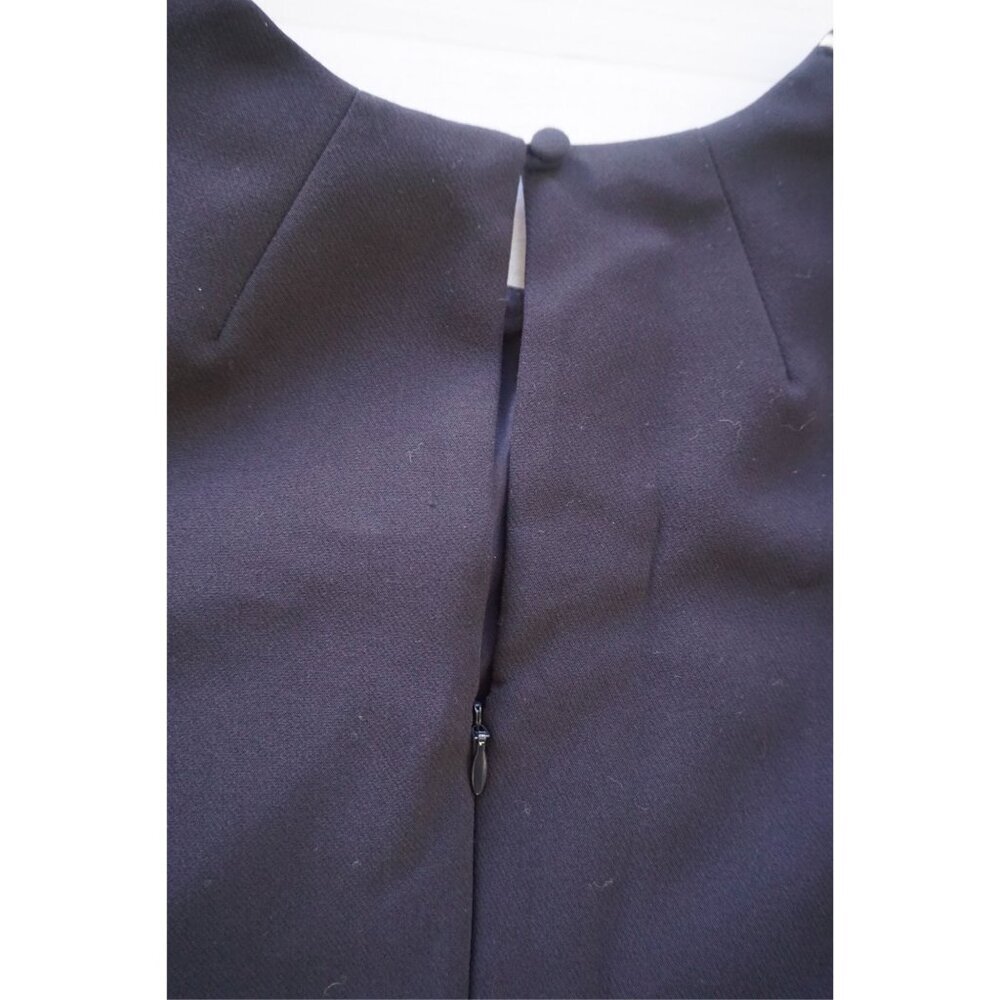 Banana Republic Navy Blue Long-Sleeve Shift Dress - Petite 0P - Picture 6 of 9